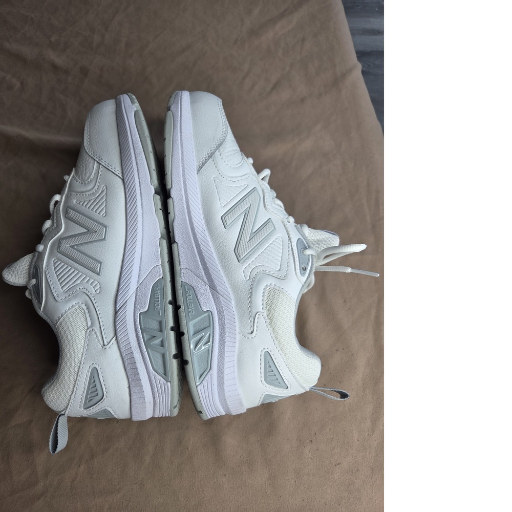 Women's New Balance 857 White Wide Width 4E Mom Sneaker Size 8.5 - Picture 10 of 13
